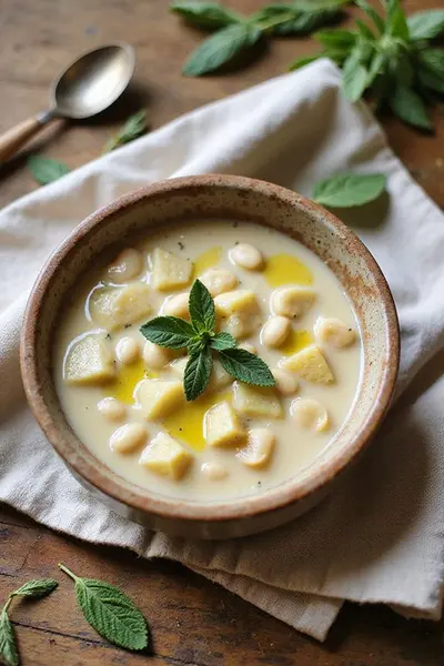 Cozy White Bean & Potato Soup Recipe
