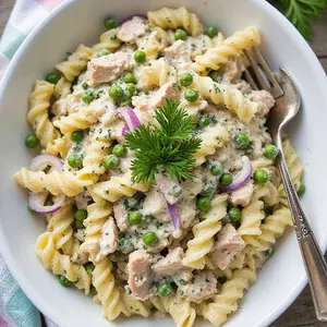 Creamy Picnic-Perfect Tuna Pasta Salad Recipe