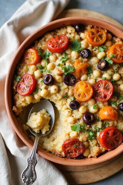 Mediterranean Bean Casserole Recipe