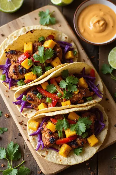 Spicy Caribbean Jerk Taco Recipe