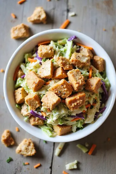 Sweet & Crunchy Chicken Coleslaw Recipe
