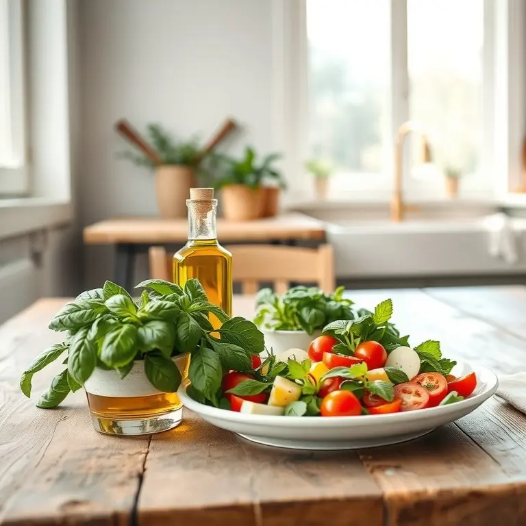Delicious food spread